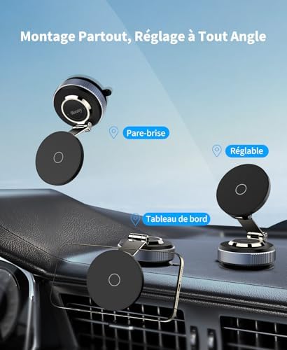 Vue 2 de Beeasy Support Magnetique Pour