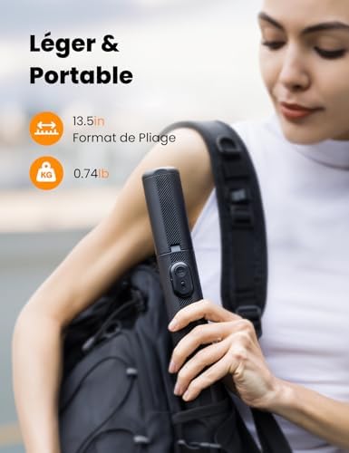 Vue 6 de Anxre Cm Trepied Smartphone