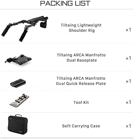 Vue 2 de Tilta Camera Shoulder Rig
