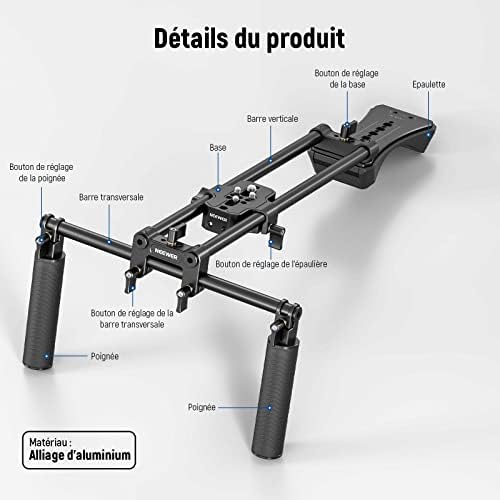 Vue 2 de Neewer Kit Support Depaule