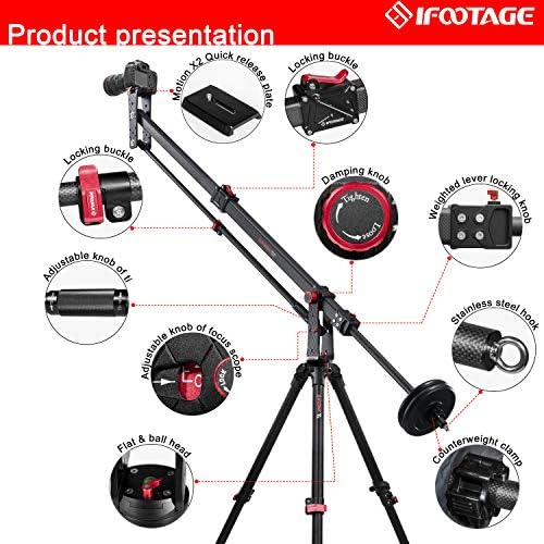 Vue 3 de Ifootage Mini Camera Grue
