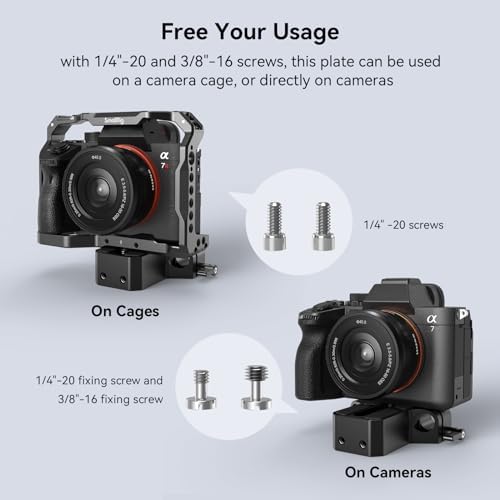 Vue 2 de Smallrig Base Plate Avec