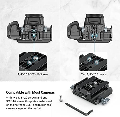 Vue 5 de Smallrig Plaque De Base