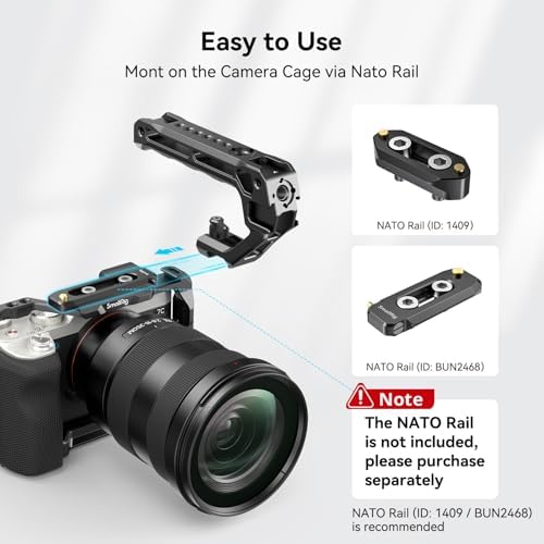 Vue 2 de Smallrig Nato Poignee Superieure