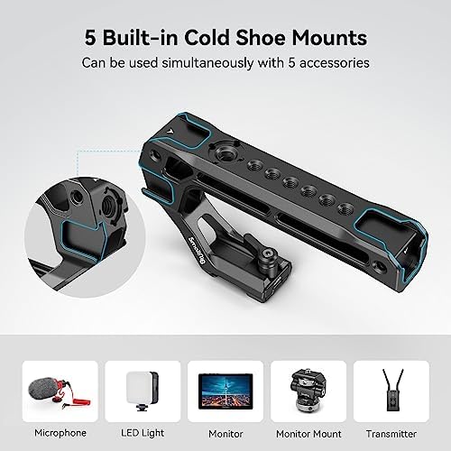 Vue 4 de Smallrig Nato Poignee Superieure