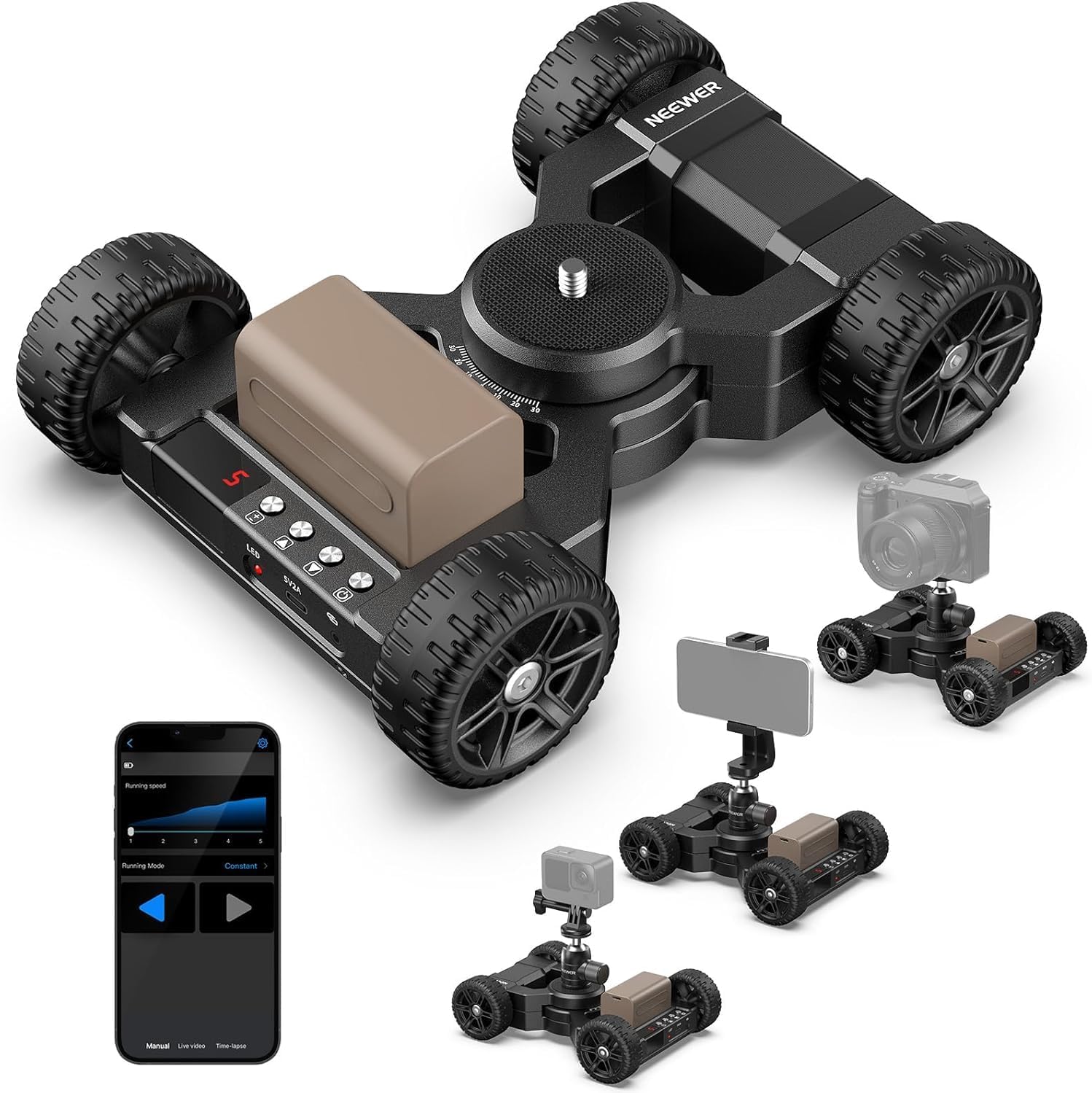 Neewer Slider Dolly Motorise