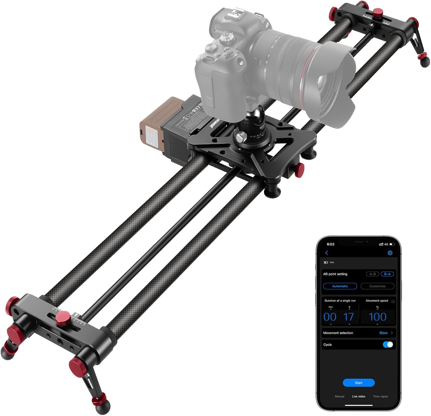 Neewer Cm Motorized Camera