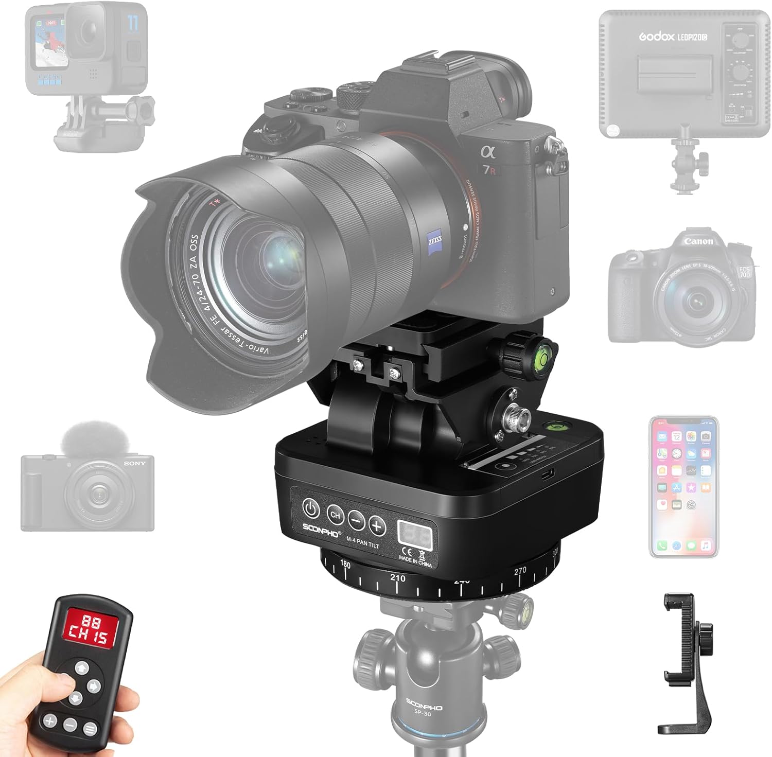 Soonpho Trepied Camera