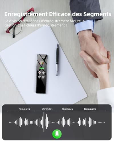 Vue 6 de Mechen Dictaphone Numerique Go