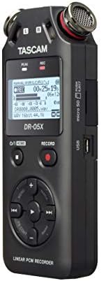 Vue 3 de Tascam Enregistreur Audio Portable