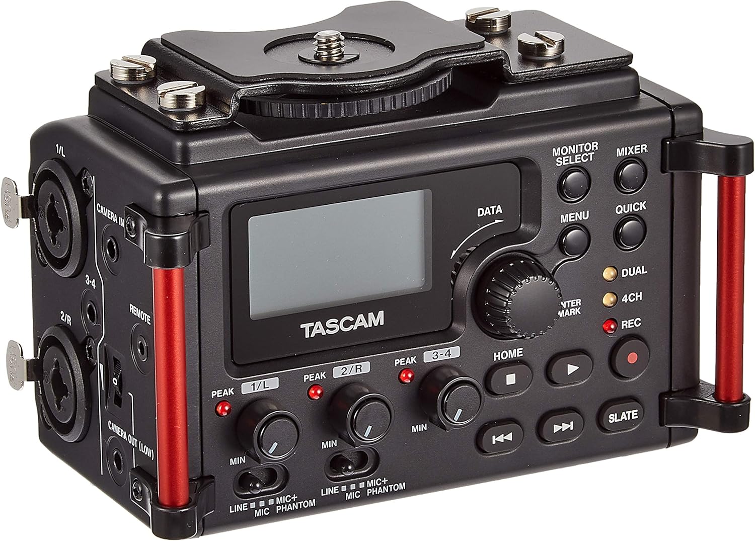Vue 7 de Tascam Enregistreur Audio Portable