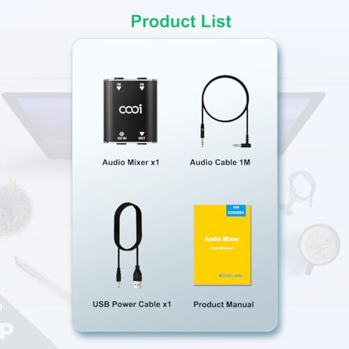 Vue 6 de Cooidea Channel Stereo Audio