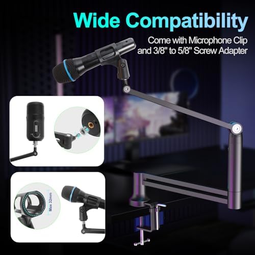 Vue 6 de Socodox Bras De Microphone