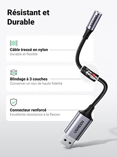 Vue 5 de Ugreen Adaptateur Usb Vers