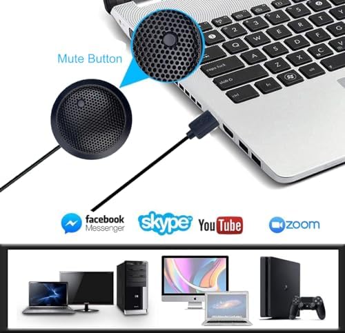 Vue 5 de Microphone Usb De Conference