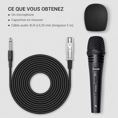 Vue 4 de Tonor Micro Dynamique Avec