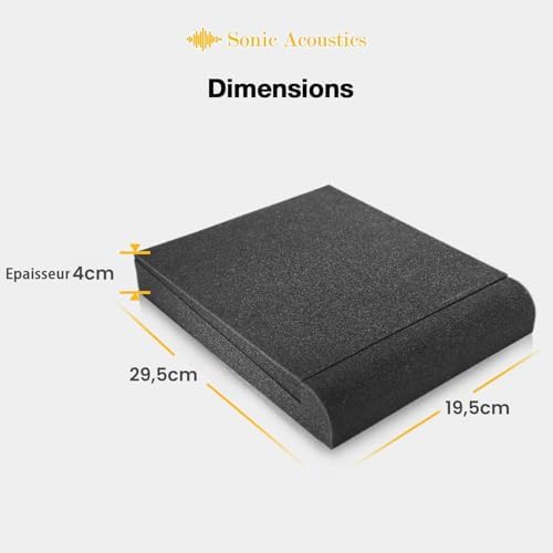 Vue 2 de Sonic Acoustics Mousse Acoustique