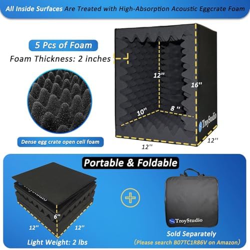 Vue 2 de Troystudio Boite Portable Denregistrement