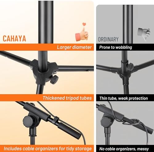 Vue 6 de Cahaya Pied De Microphone
