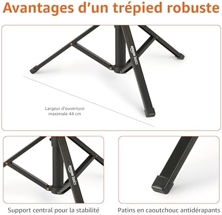Vue 4 de Amazon Basics Trepied Pour