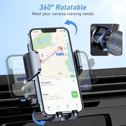 Vue 5 de Blukar Support Telephone Voiture