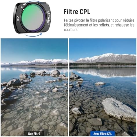 Vue 3 de Neewer Kit De Filtres