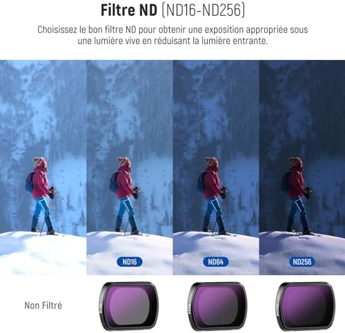 Vue 4 de Neewer Kit De Filtres