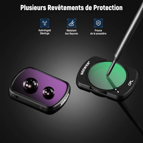 Vue 6 de Neewer Kit De Filtres