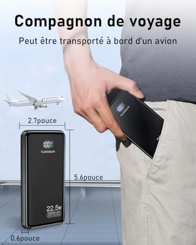 Vue 6 de Power Bank Mah