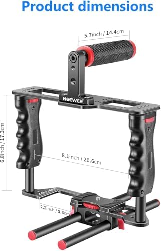 Vue 6 de Neewer Alliage Daluminium Kit