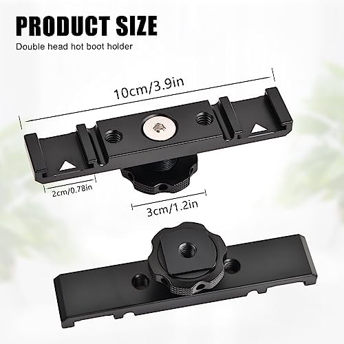 Vue 2 de Camera Double Adaptateur Griffe