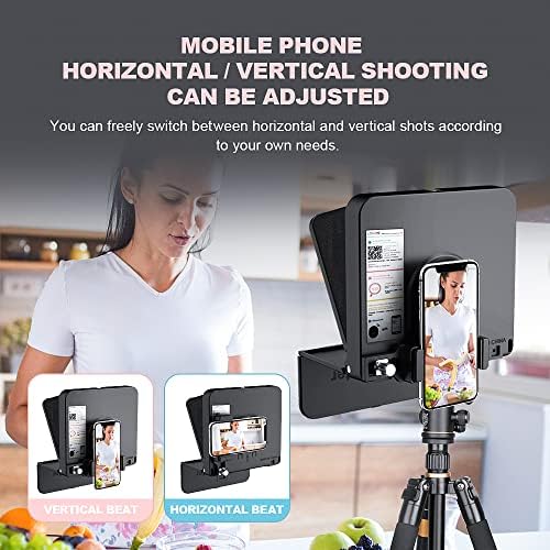 Vue 2 de Lensgo Tcs Teleprompteur Portable