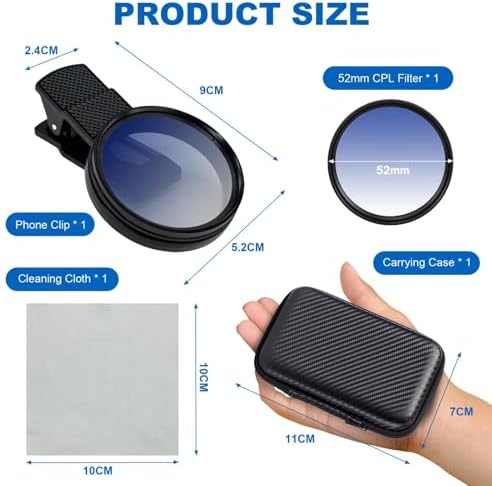 Vue 5 de Amfun Mm Filtre Cpl