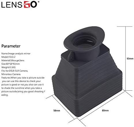 Vue 3 de Lensgo Viseur Dappareil Photo