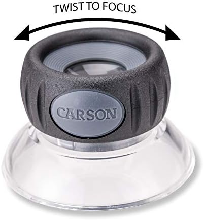 Vue 2 de Carson Lumiloupe Plus Loupe