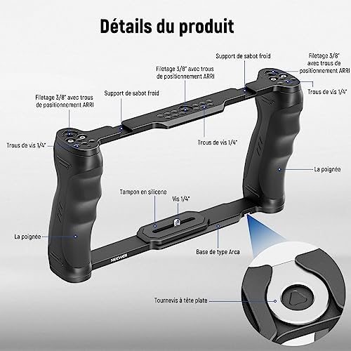 Vue 2 de Neewer Cage Pour Camera