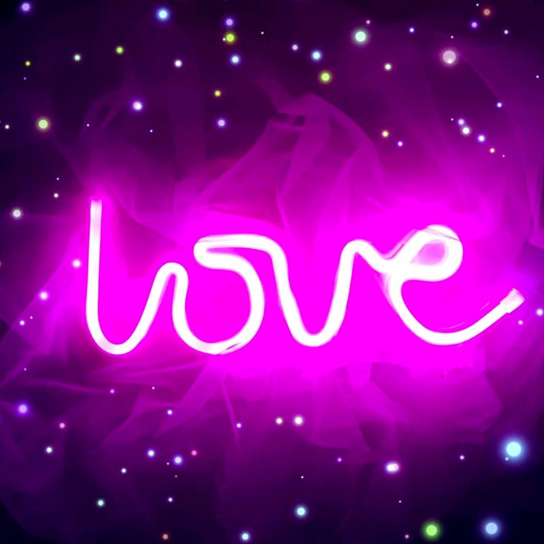 Neon Love Signs Light