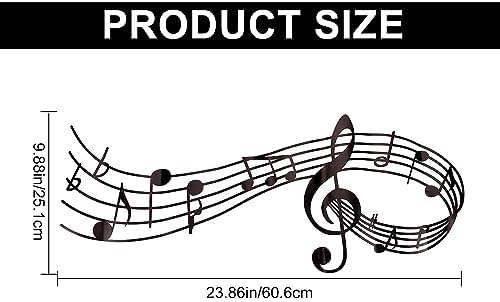 Vue 2 de Creatcabin Musique Note Stickers
