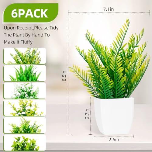 Vue 3 de Bbwell Pieces Plantes Artificiellesmini