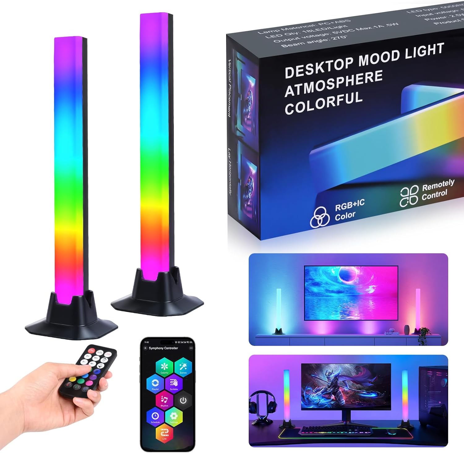 Euakee Lampe Led Tv