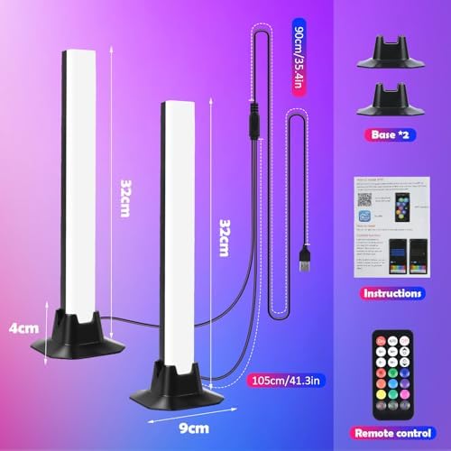 Vue 6 de Euakee Lampe Led Tv