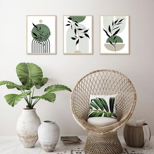 Vue 3 de Dazzlewall Art Mural Boho
