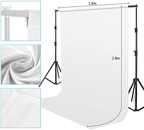 Vue 2 de Toile De Fond Blanc