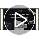 Vue 7 de Miroir Led Pour