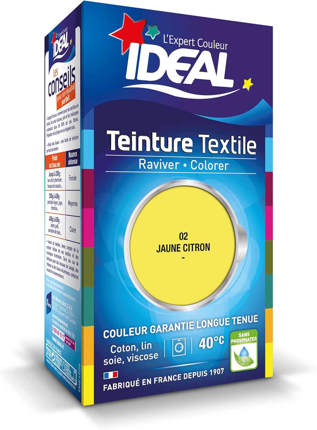 Ideal Teinture Tissus Liquide