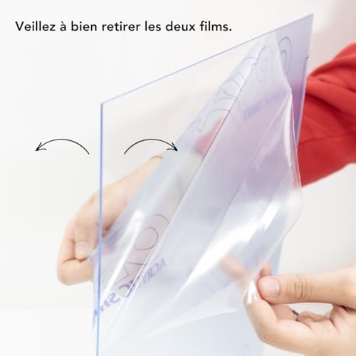 Vue 6 de Plaque De Plastique Transparent