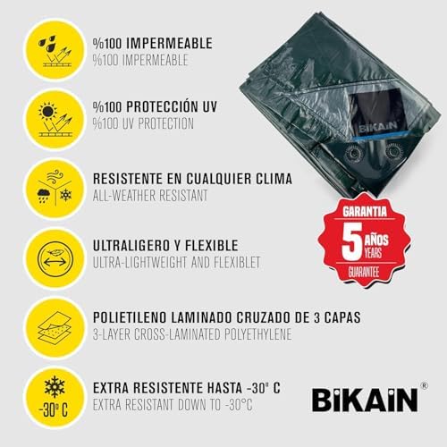Vue 2 de Bikain Bache Impermeable Pour