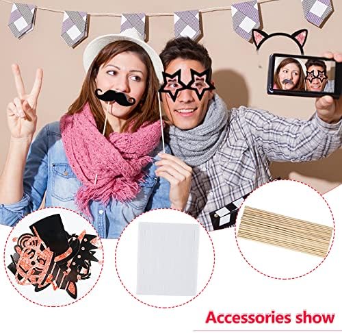 Vue 4 de Pcs Accessoires De Photobooth