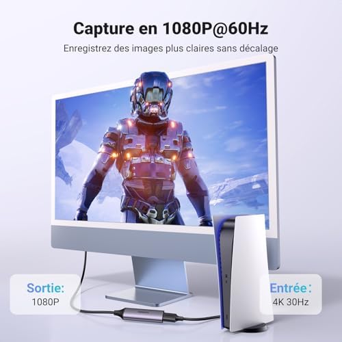 Vue 3 de Ugreen Carte De Capture