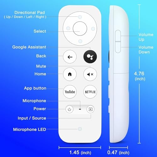 Vue 7 de Telecommande Vocale Bluetooth Pour